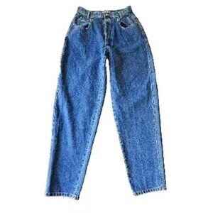 Women's Memphis Size 11/12 Blue Denim Jeans Straight 100% Cotton Medium Wash